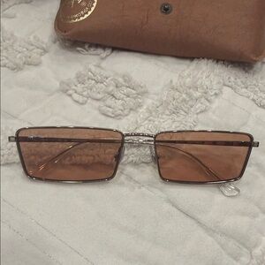 Ray-Ban Tan Sunglasses Case